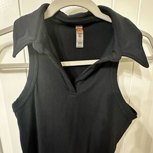 Black bodycon mini dress